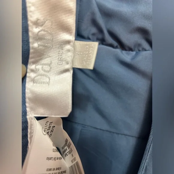 Elegant Blue Evening Dress - Picture 4 of 5